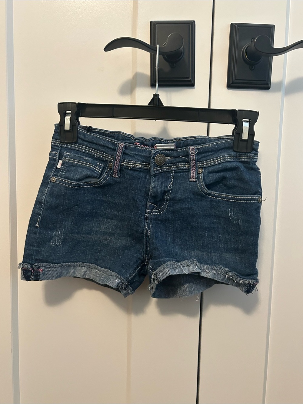 Tommy Bahama Dark Blue Denim Cutoff Shorts